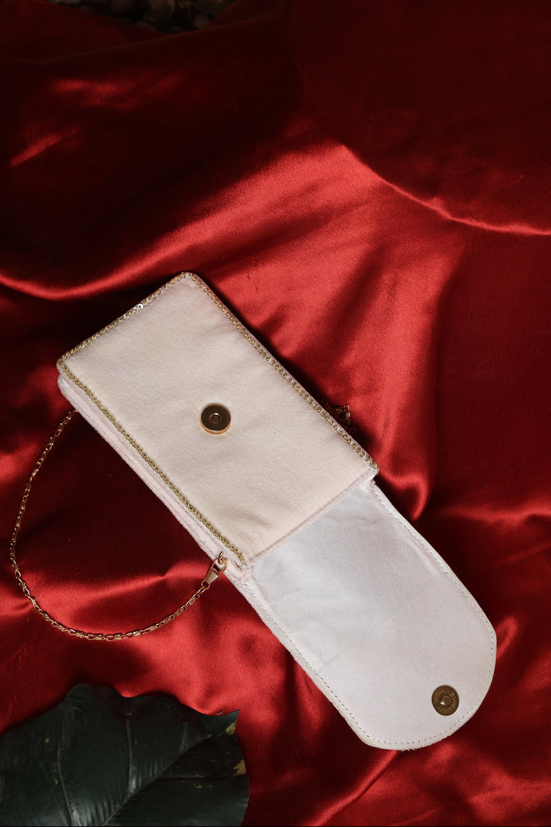 Ivory mobile sling bag