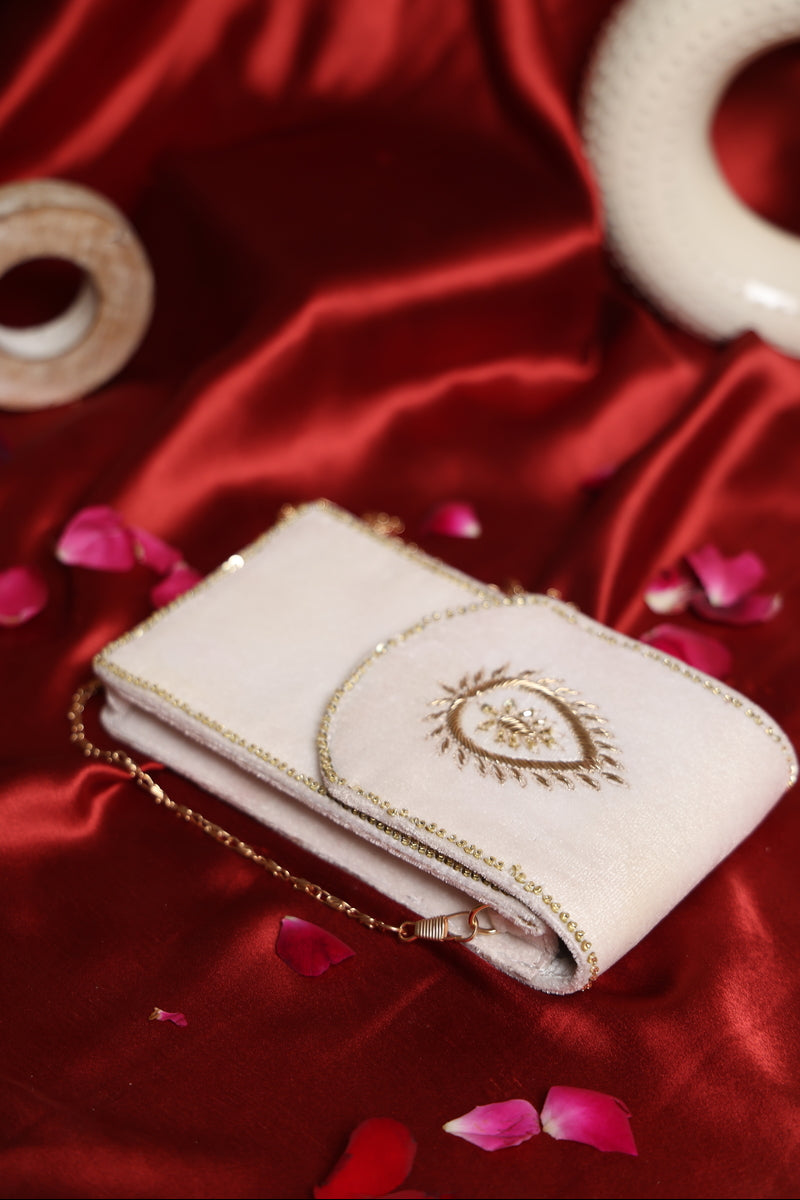 Ivory mobile sling bag
