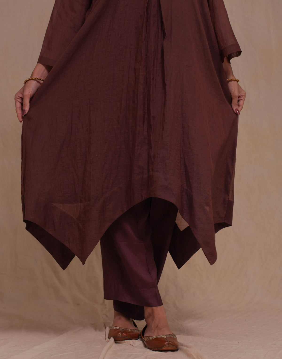 ASYMMETRICAL KURTA SET
